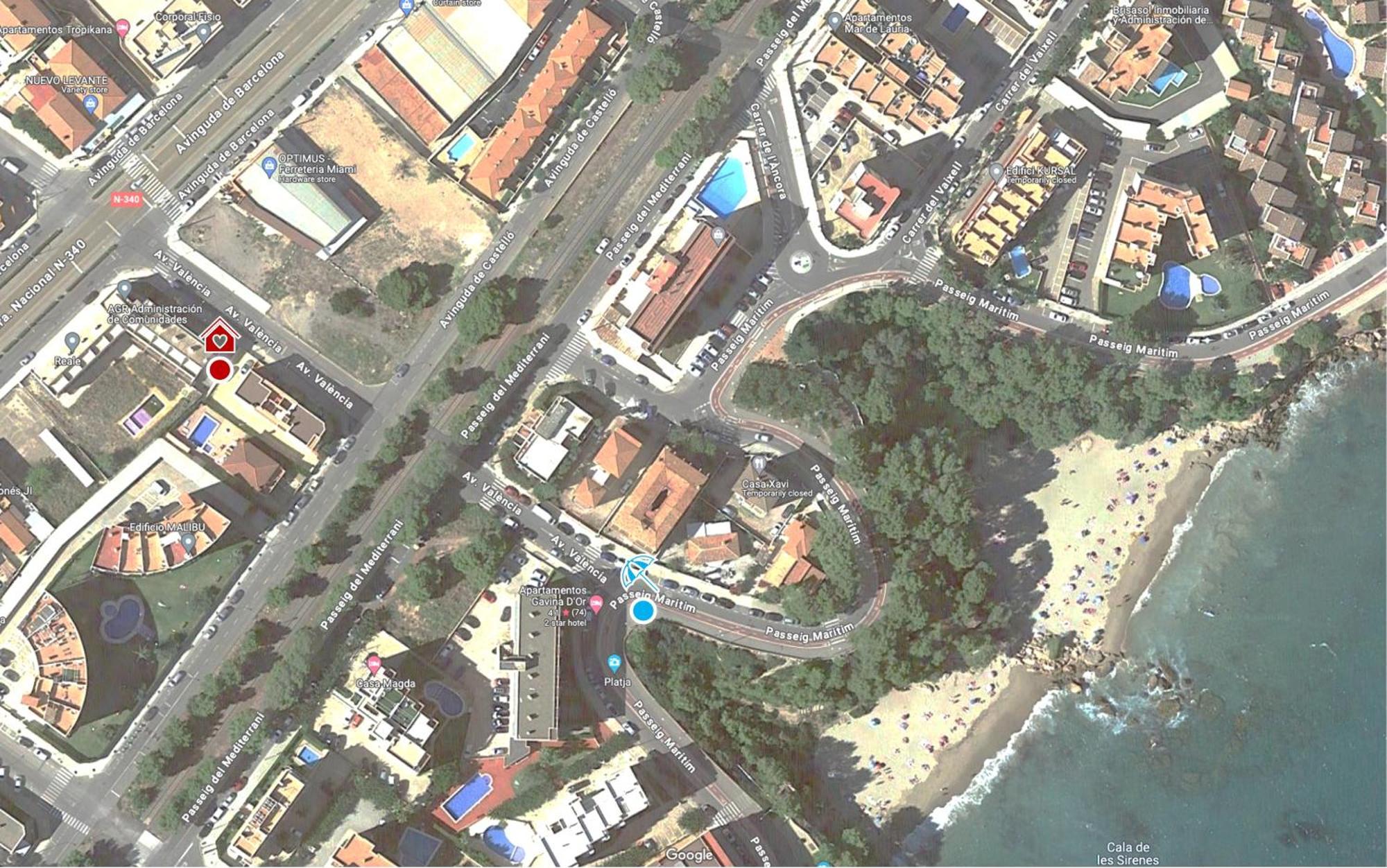 Apartamento Con Piscina Y Jardin Fantastico Cala Sirenas - Nuevo Miami Playa Eksteriør bilde